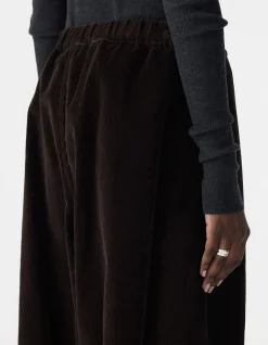 Cord Darted Hem Pant