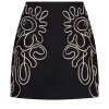 Corded Mini Skirt