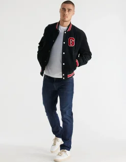 Corduroy Varsity Jacket