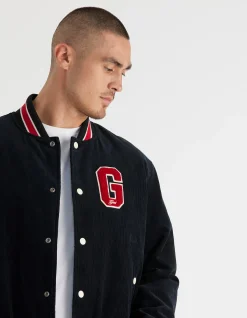 Corduroy Varsity Jacket