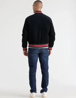 Corduroy Varsity Jacket