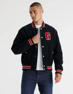 Corduroy Varsity Jacket