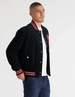 Corduroy Varsity Jacket