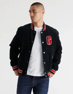 Corduroy Varsity Jacket
