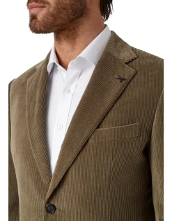 CORDUROY NOTCH LAPEL JACKET