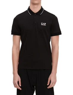 Core Polo T-Shirt Black
