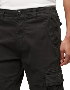 Core Cargo Pant Washed Black