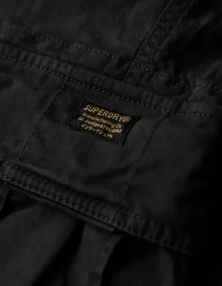 Core Cargo Pant Washed Black