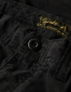Core Cargo Pant Washed Black