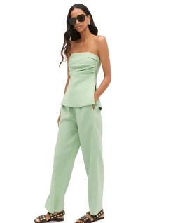CORE LINEN CASUAL TIE PANT
