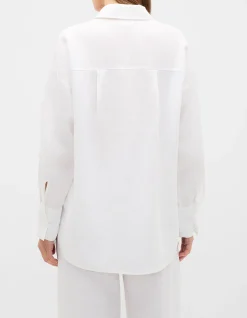 CORE LINEN OVERSIZED SHIRT