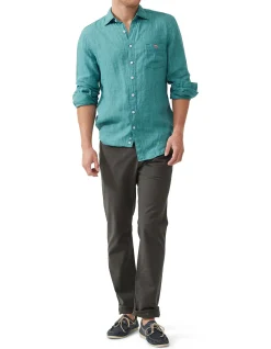 Coromandel 2 Long Sleeve Sports Fit Shirt - Savannah