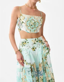 CORSET CROP TOP