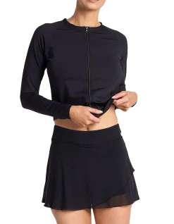 Cosmopolitan Layered Swim Skirt