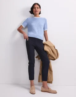 COTTON CREW NECK KNIT