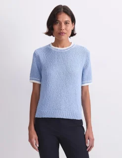 COTTON CREW NECK KNIT