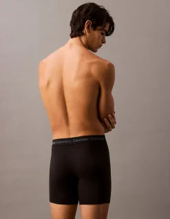 Cotton Stretch Long Leg Boxer Brief 3 Pack