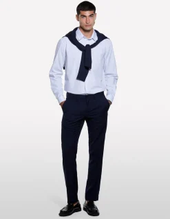 COTTON YARN-DYED SHIRT