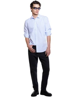 COTTON YARN-DYED SHIRT
