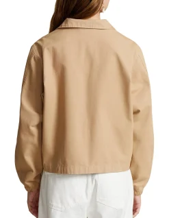 COTTON CANVAS JACKET