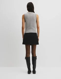 Cotton Cash Knit Vest