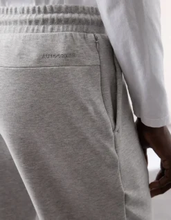 Cotton Rich Pin Tuck Straight Leg Jogger