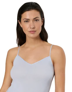 Cotton Seamless Spaghetti Top