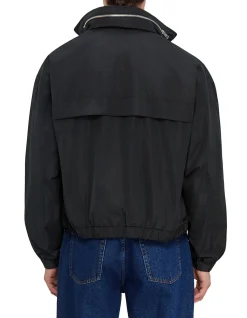Coupe Vent Zip High Neck Windbreaker Jacket
