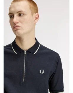 CREPE PIQUE POLO SHIRT