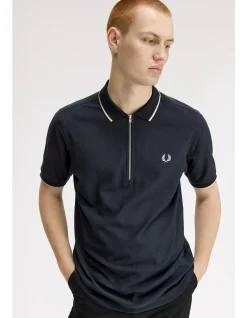 CREPE PIQUE POLO SHIRT