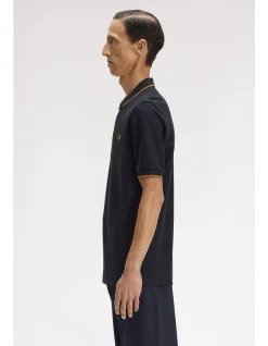 CREPE PIQUE POLO SHIRT