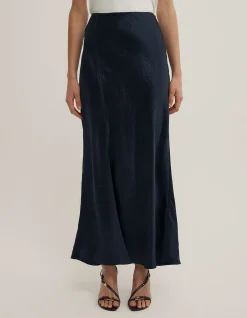 Crinkle Bias Skirt