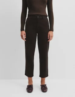 Crop Curve Ankle Length Cotton Jean