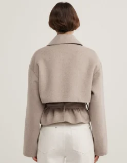 Cropped Trench Coat