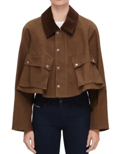 CROPPED BARN JACKET