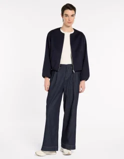 CROPPED BOMBER