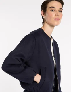 CROPPED BOMBER