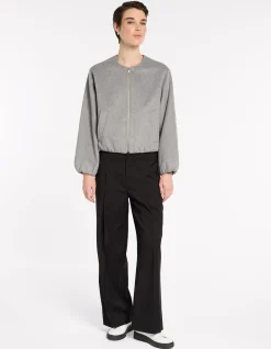 CROPPED BOMBER