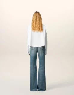 CROPPED Long Sleeve BU SHIRT