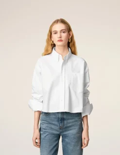 CROPPED Long Sleeve BU SHIRT