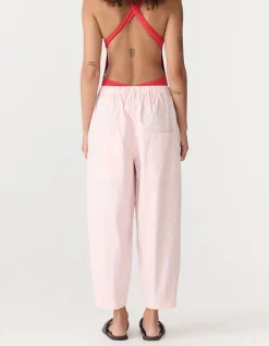 Crushed Cotton Summer Pant