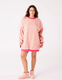 Cupcake Sprinkle Sherpa Adult Boot