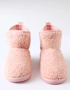 Cupcake Sprinkle Sherpa Adult Boot