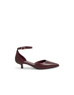 Cushla Ankle Strap Pointed Toe Heels