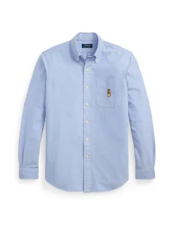 Custom Fit Polo Bear Oxford Shirt