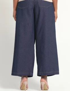Dakota High Rise Wide Leg Denim Jeans