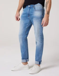 Damian Slim Stretch Light Indigo Denim Jeans