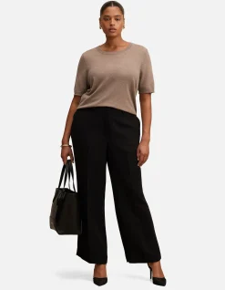DANI CURVE TAILORED STRAIGHT PANTS