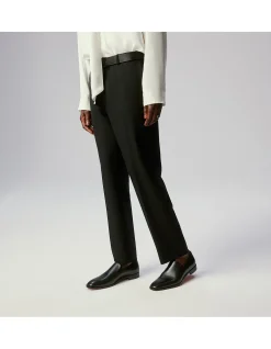 DANNY FLEX FLAT CALF BLACK LOAFERS