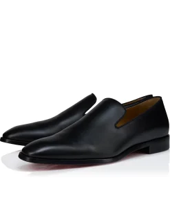 DANNY FLEX FLAT CALF BLACK LOAFERS